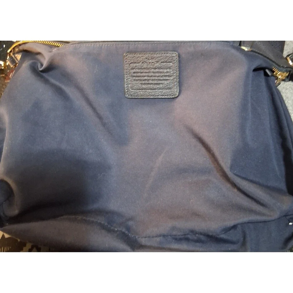 Coach Pebbled  Leather Kelsey Double Handle  & Shoulder Strap Satchel - Picture 11 of 14